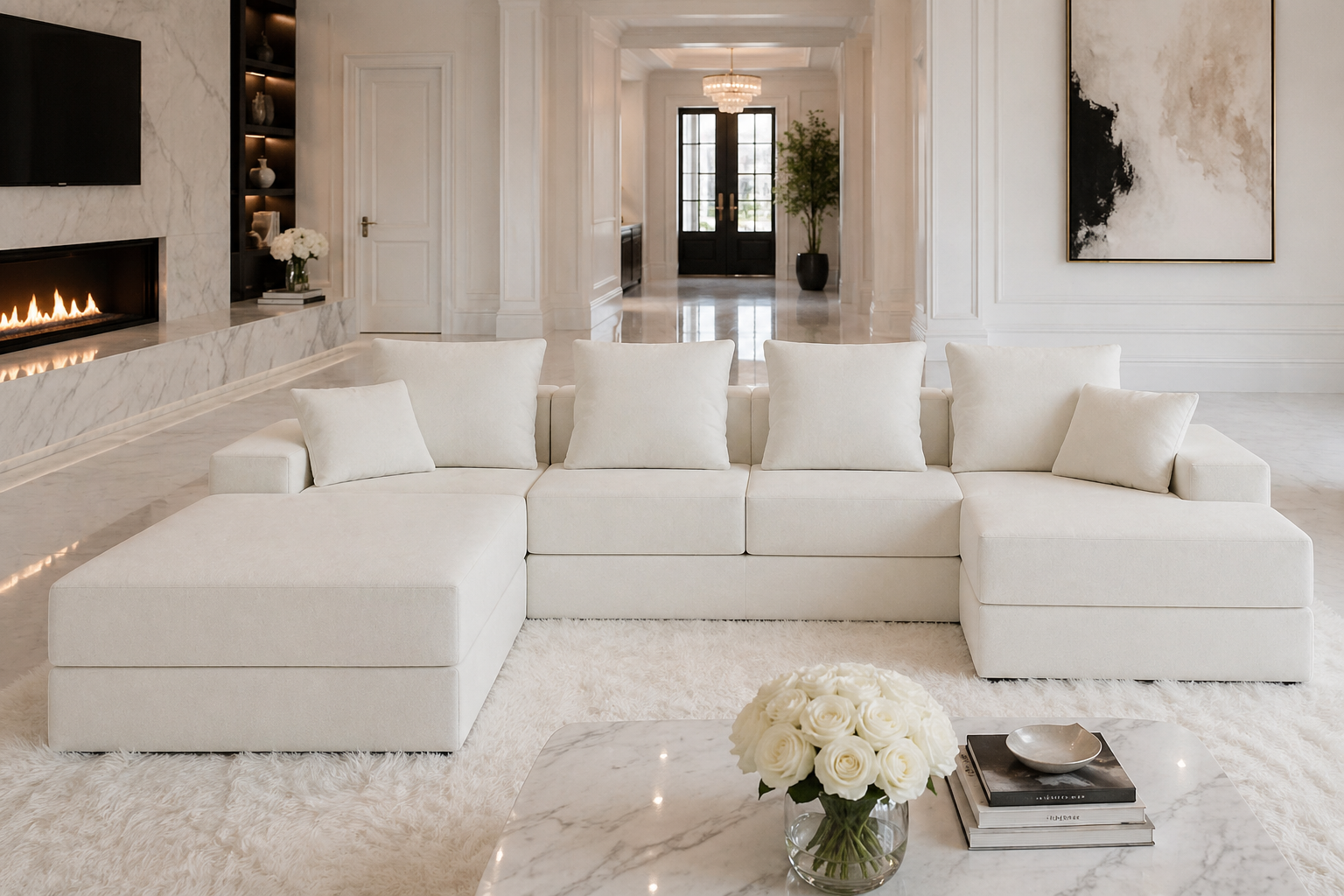 New Boneless Couch