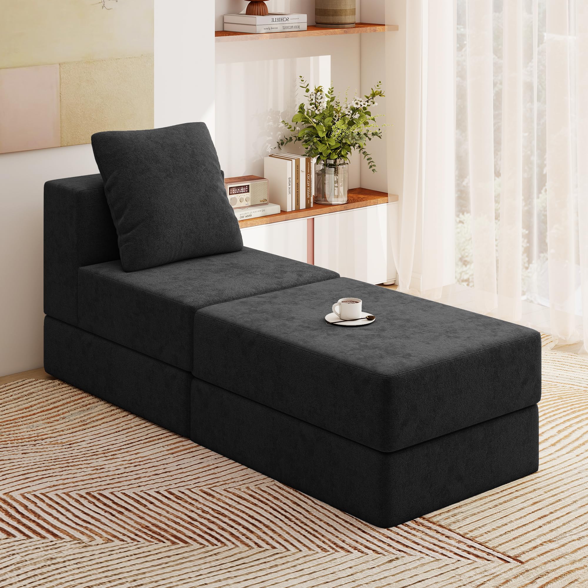BUDGET PICKS - Living&Giving 128" U-Shaped Cloud Sectional Couch