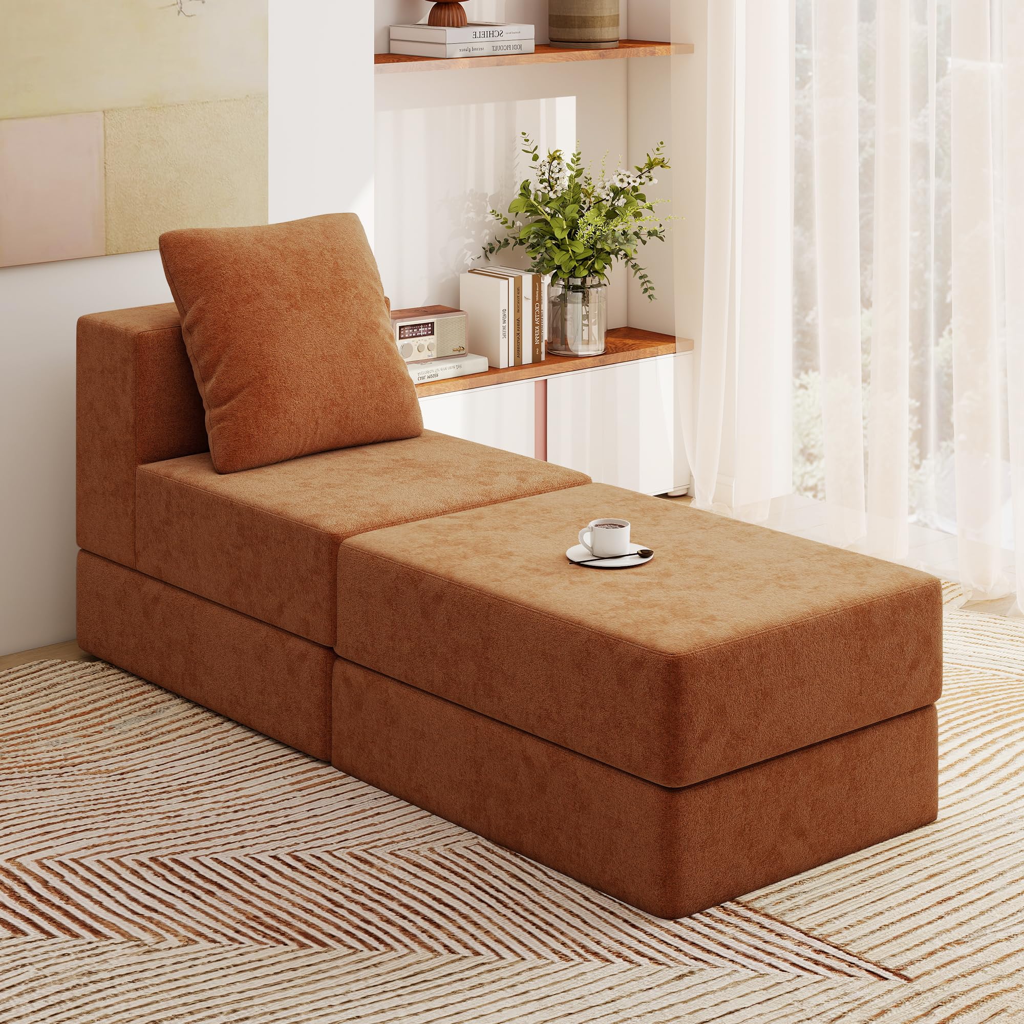 BUDGET PICKS - Living&Giving 128" U-Shaped Cloud Sectional Couch