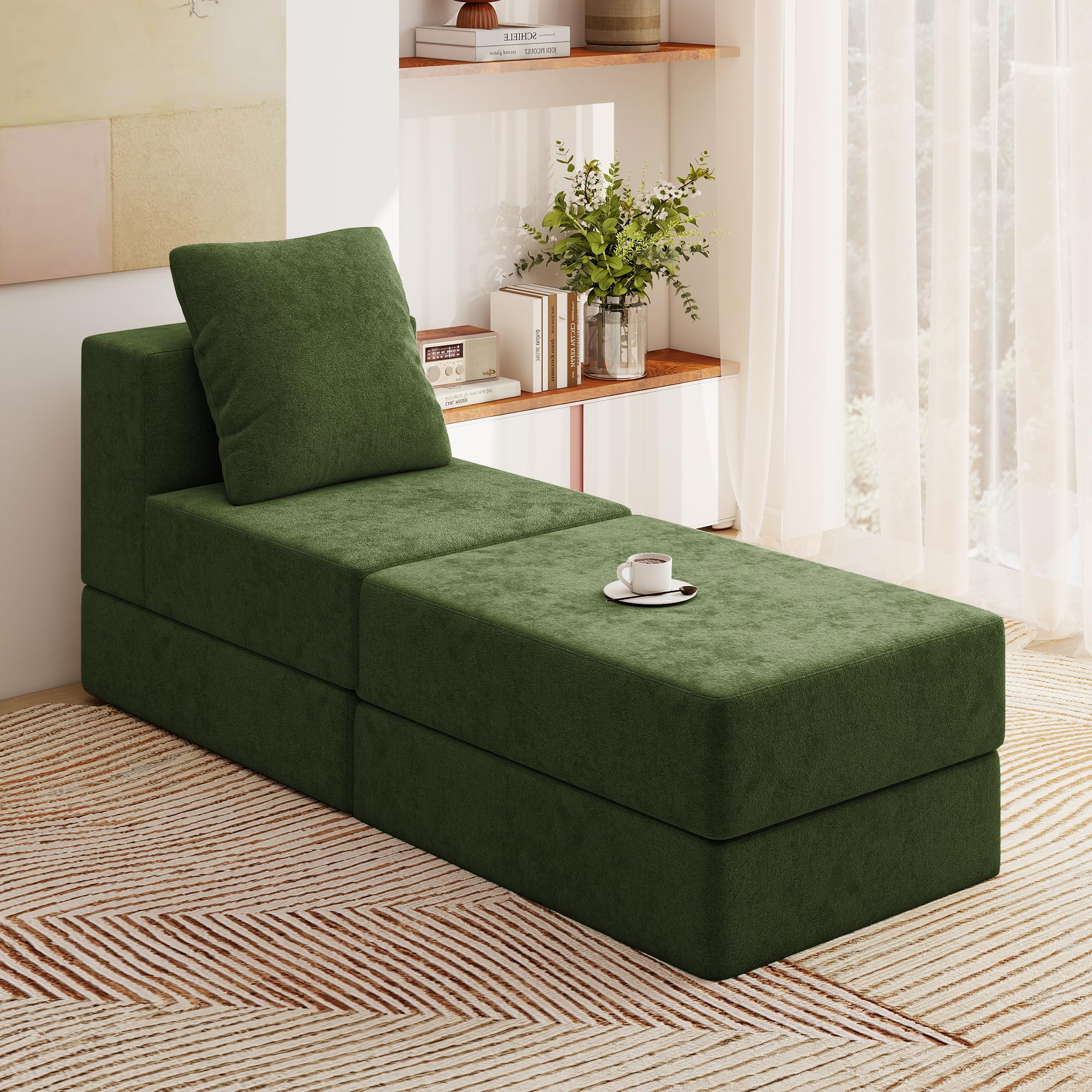 BUDGET PICKS - Living&Giving 128" U-Shaped Cloud Sectional Couch
